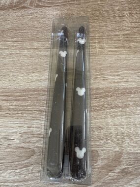 Vintage in box Black Disney Mickey Mouse icons Candle Set